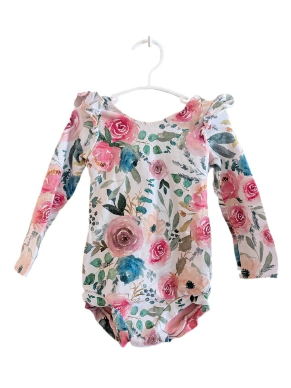 24m Precious Treasures Handmade Toddler Girl Floral Gymnastics Leo‎